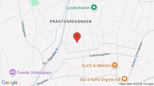 Kontorslokaler att hyra i Örgryte-Härlanda - kort over placeringen