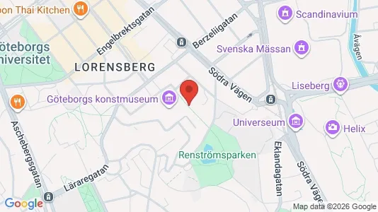 Kontorslokaler att hyra i Johanneberg - kort over placeringen