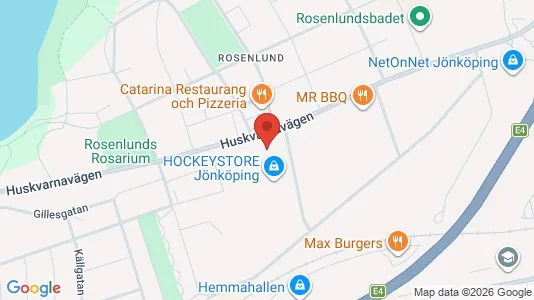 Kontorslokaler att hyra i Jönköping - kort over placeringen