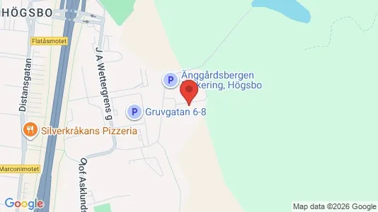 Kontorslokaler att hyra i Askim-Frölunda-Högsbo - kort over placeringen