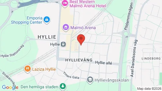 Kontorslokaler att hyra i Hyllie - Bild från Google Street View