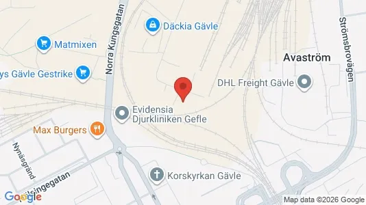 Kontorslokaler att hyra i Gävle - Bild från Google Street View