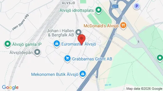 Kontorslokaler att hyra i Söderort - kort over placeringen