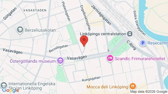 Kliniklokaler att hyra i Linköping - Bild från Google Street View