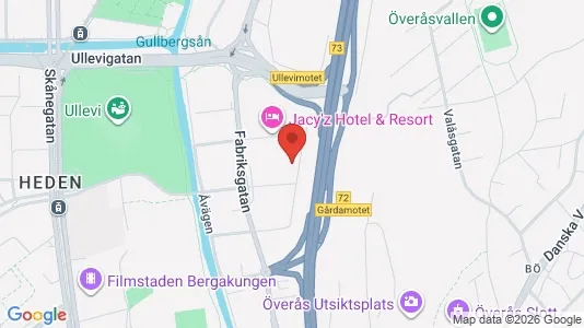 Kontorslokaler att hyra i Örgryte-Härlanda - kort over placeringen
