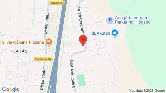 Kontorslokaler att hyra i Askim-Frölunda-Högsbo - kort over placeringen
