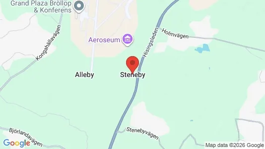 Kontorslokaler att hyra i Norra hisingen - kort over placeringen