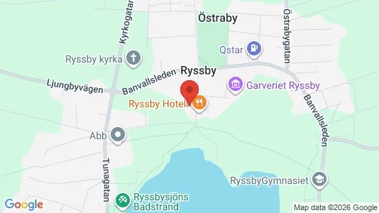 Kontorslokaler att hyra i Ljungby - kort over placeringen