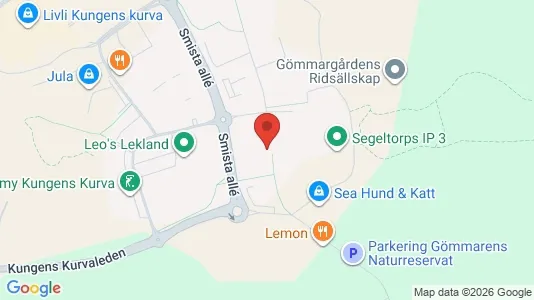 Kontorslokaler att hyra i Huddinge - kort over placeringen