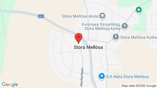 Kontorslokaler att hyra i Örebro - kort over placeringen