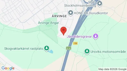 Kontorslokaler att hyra i Västerort - kort over placeringen