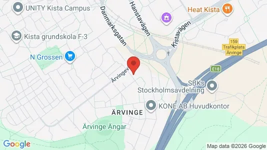 Kontorslokaler att hyra i Västerort - kort over placeringen