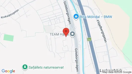 Kontorslokaler att hyra i Mölndal - Bild från Google Street View